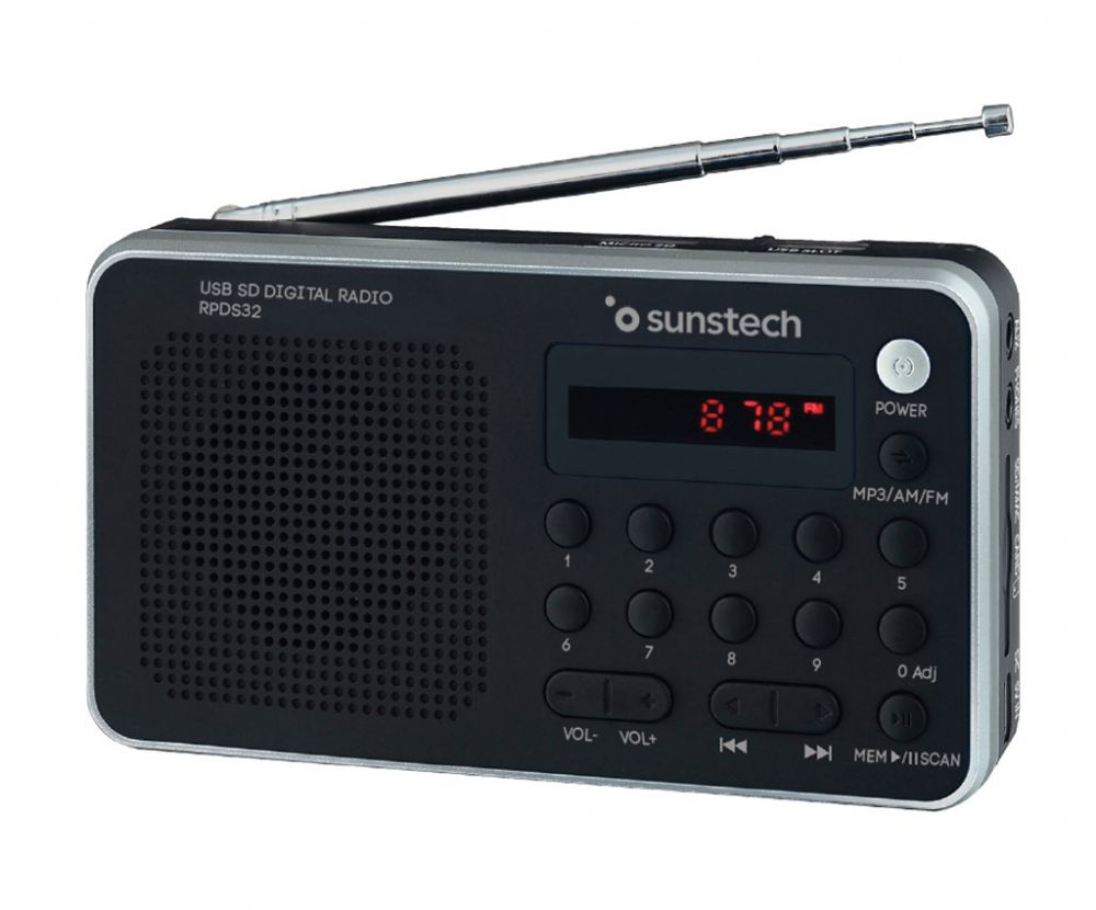 RADIO PORTÁTIL SUNSTECH RPDS32 SL